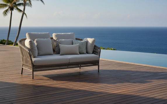 Bonito EcoScape - York Range DC Brown Sofa