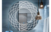 Polo Motif Gleam – Round LED Bathroom Mirror