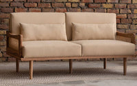 New York Modern Wooden Sofa