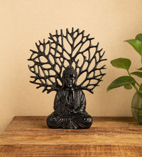 Blessing Buddha with Tree Decorative Showpiece
