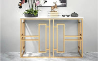 Eleganza Metal Console Table
