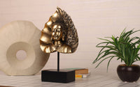 Eternal Peace Sitting Buddha Antique Gold Small Sculpture