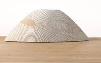 Sculptural Portal Textured Resin Vase
