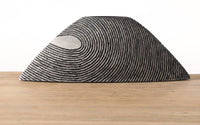 Sculptural Portal Textured Resin Vase