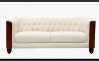 Walnut Frame Sofa
