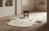 Woolen Handtufted Carpet Rekhantar