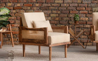 New York Modern Wooden Sofa