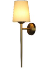 Sleek Gunmetal Globe Wall Light